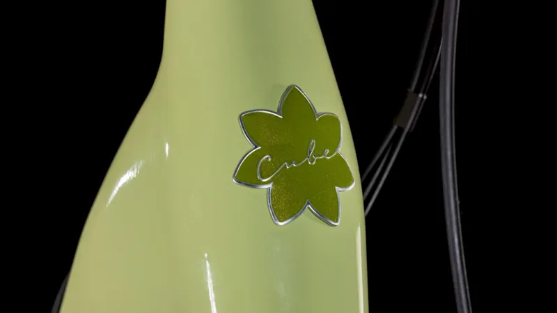 Cube Ella Hybrid 500 Electric Bike in Green-6